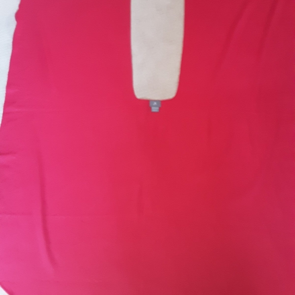 NWOT Sol Red Baby Alpaca Cape. One Size. - Picture 6 of 7